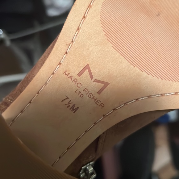 Marc Fisher Comara Over the Knee Pointed Toe Boots NWOT - Picture 9 of 11